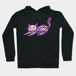 Muerte Cat Stretch Hoodie